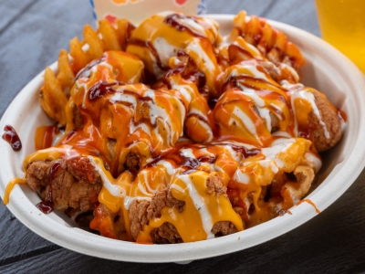 Wings with sauce - Crispy's at Wet n Wild
