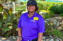 Housekeeping employee at wet n wild